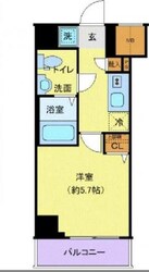 クレヴィスタ大井町の物件間取画像